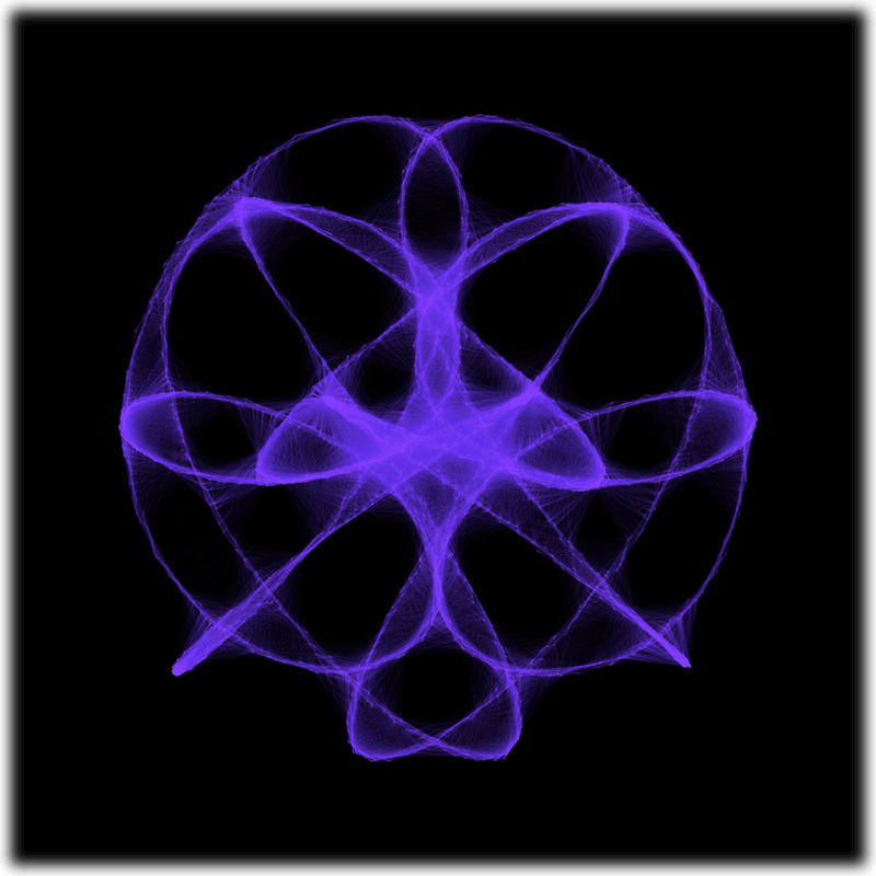 Cosmic Dance Generative Art by God Is A Mathematician